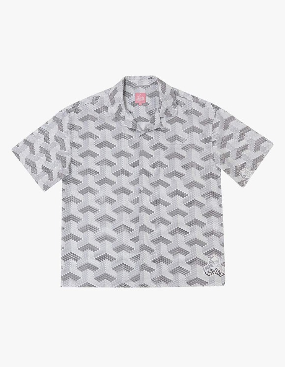 [Vandy The Pink] Voyard Hawaiian Shirt - Grey